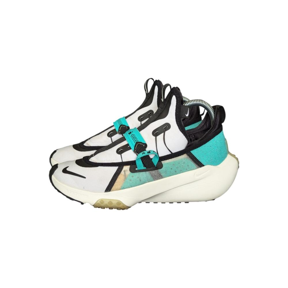 Nike Air Zoom Traverse Sneakers White Hyper Jade Youth Size 6 Womens 7.5 Workout